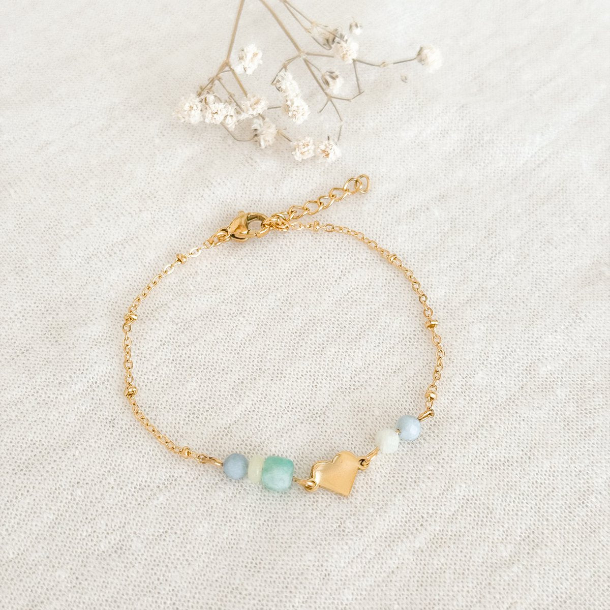 Bracelet connection and balance - Gold