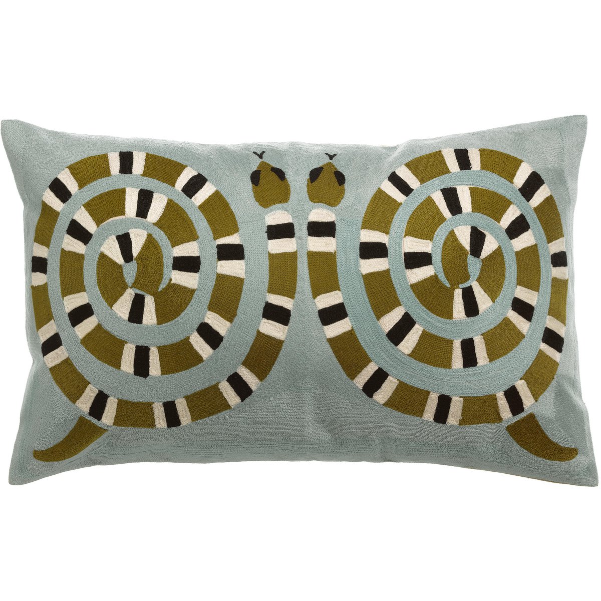 Yoka Ciel embroidered cushion 40 x 65
