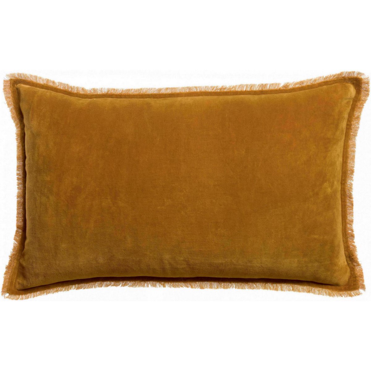 Plain cushion Fara Saffron 40 x 65