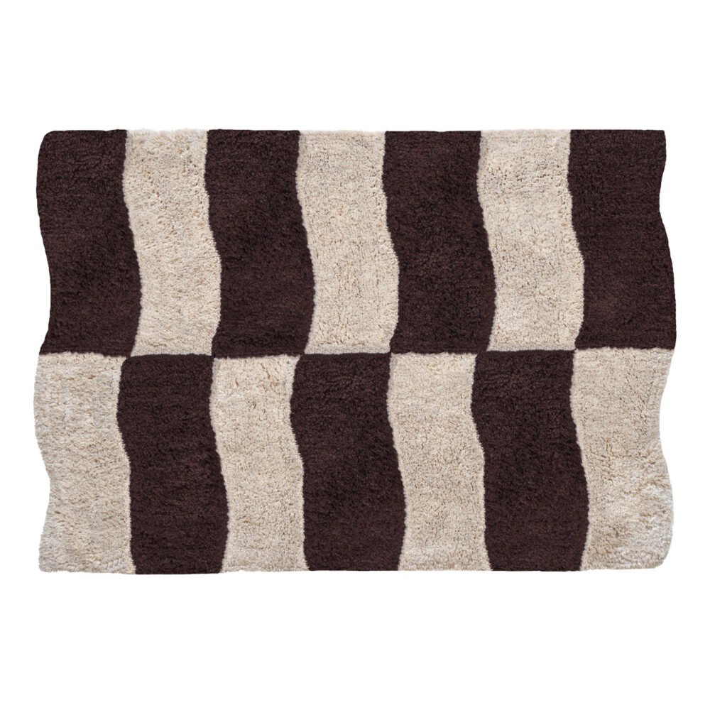 Badmat Bella Bruin – 60 x 90 cm
