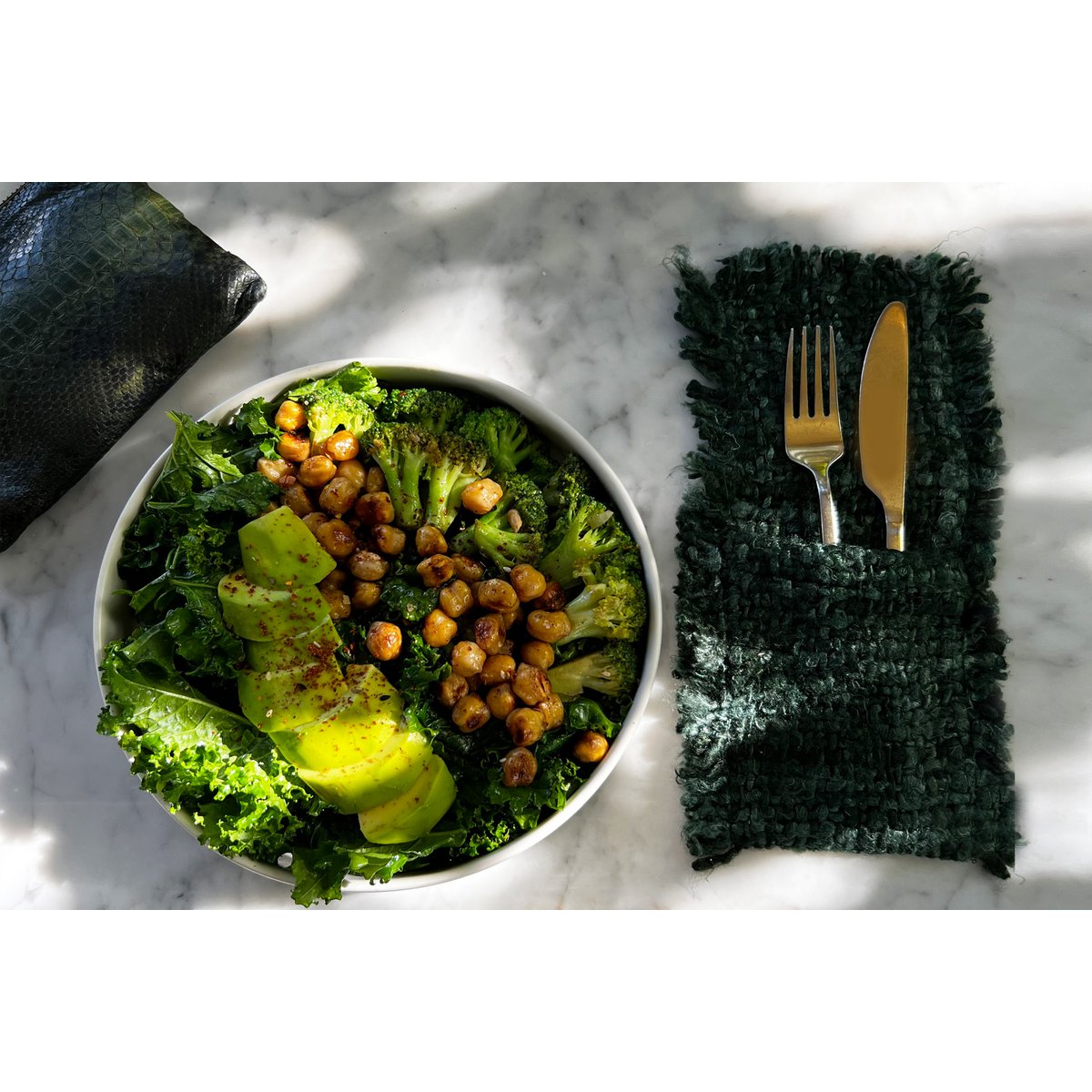 The Oh My Gee Cutlery Holder - Forest Green