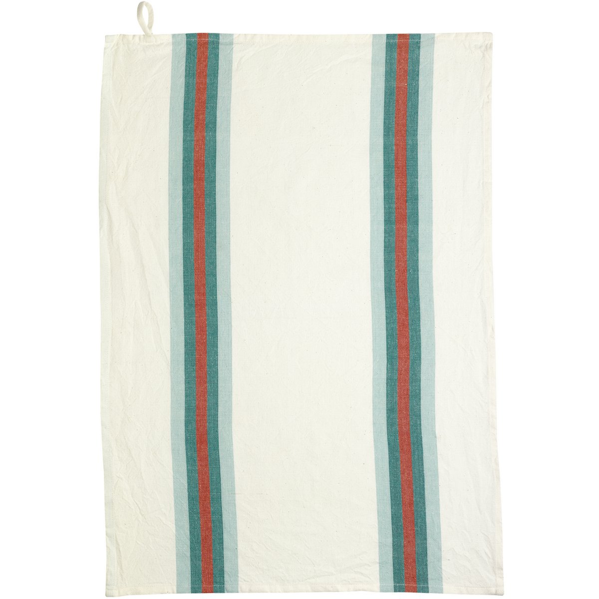 Recycled tea towel Lave Yuna Water green/natural 50 x 70