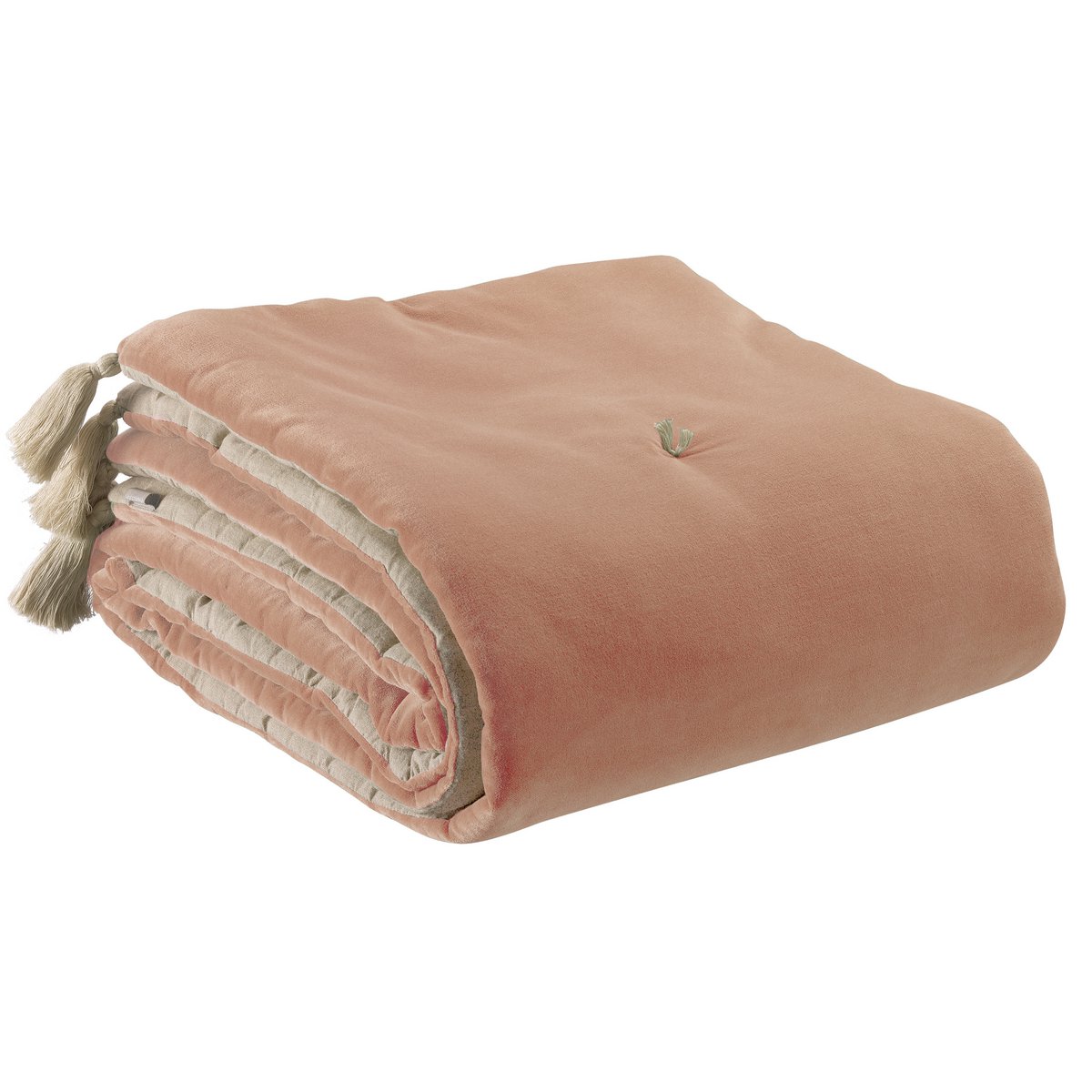 Edredon pompons Elise Epice 80 x 180