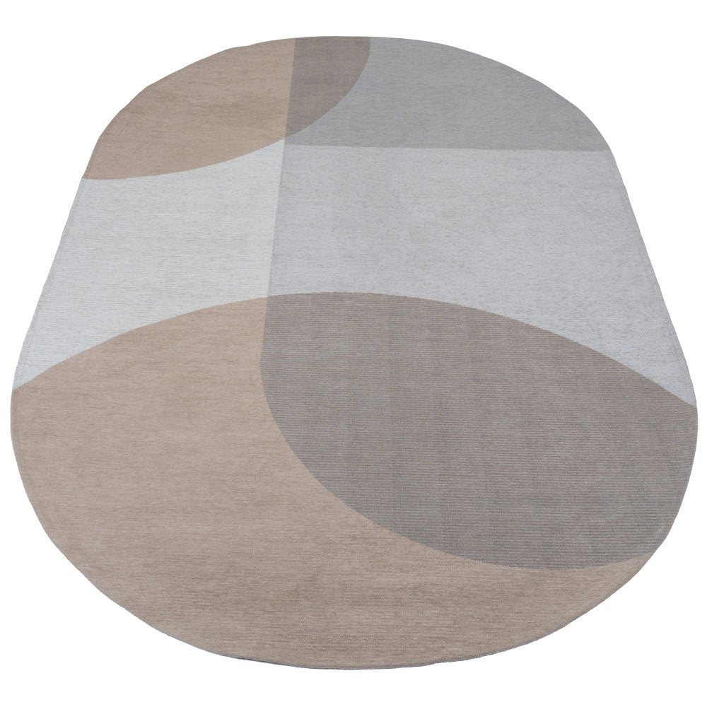 Rug Eli Beige - Oval 160 x 230 cm