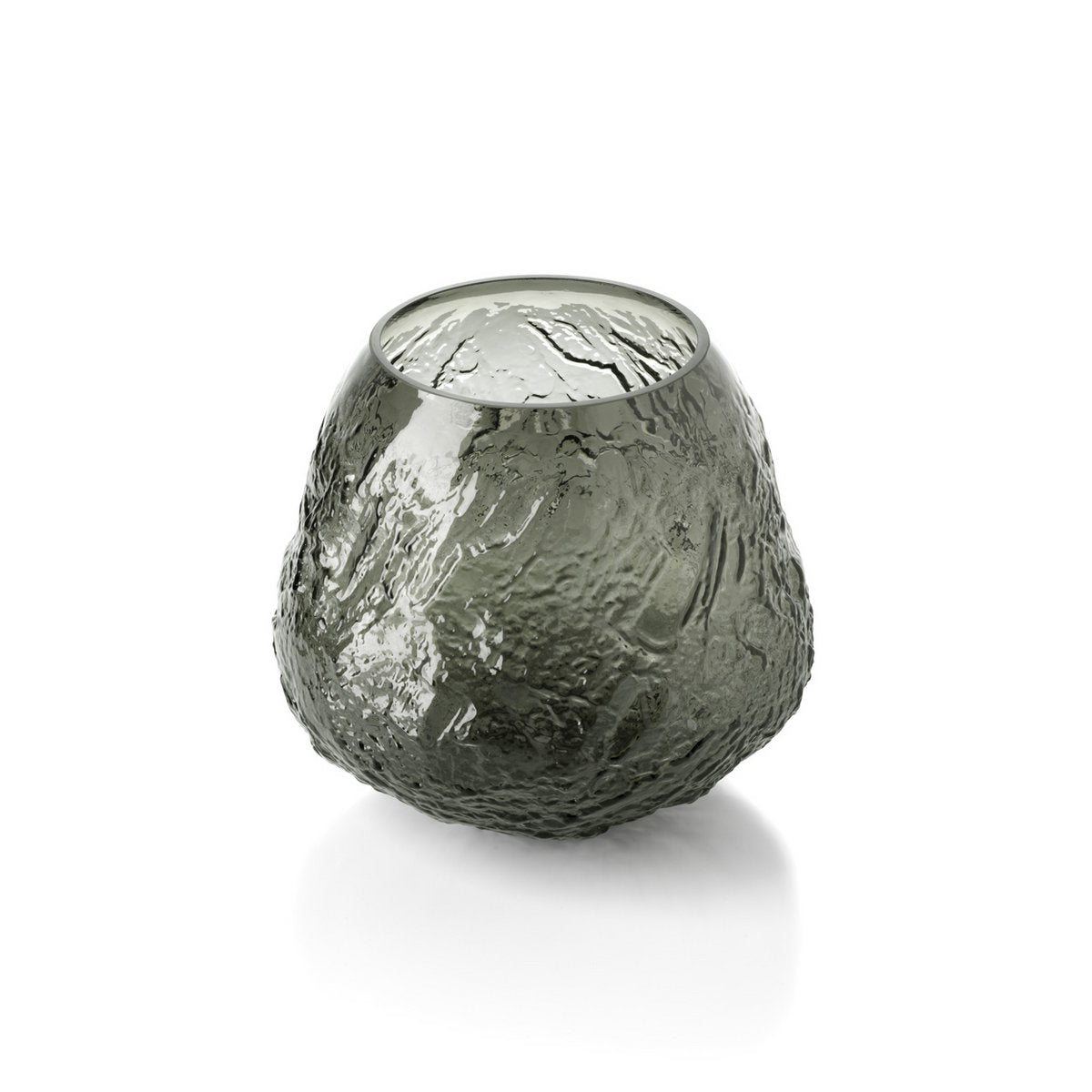 The Earth Crater Vase - Black - L
