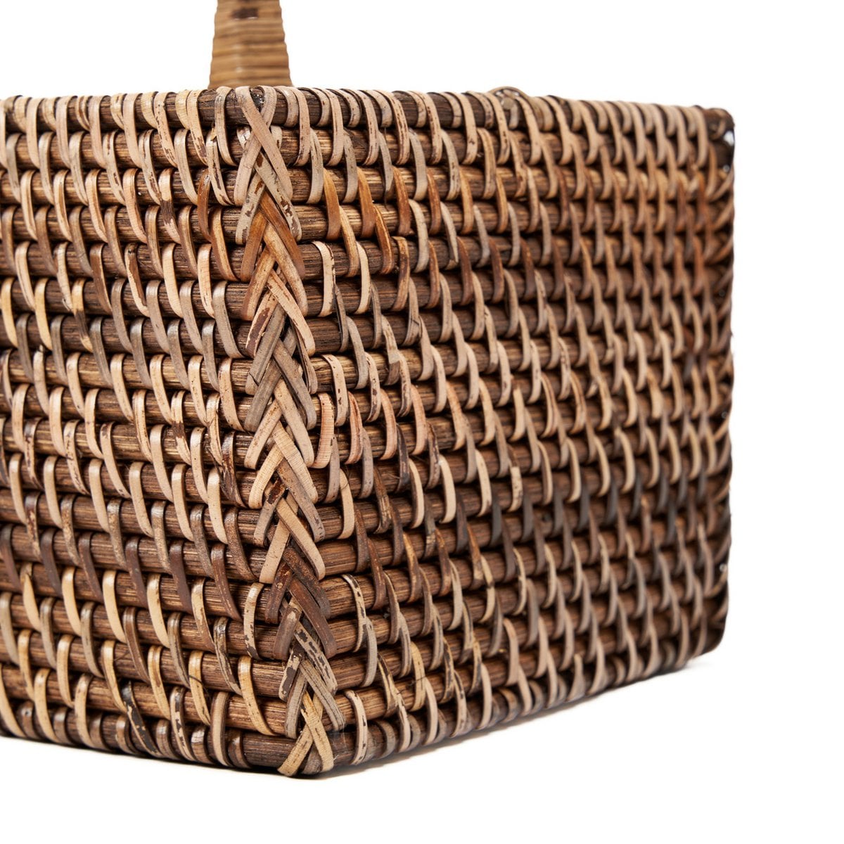 The Rattan Cutlery Caddy N°4 - Natural Brown