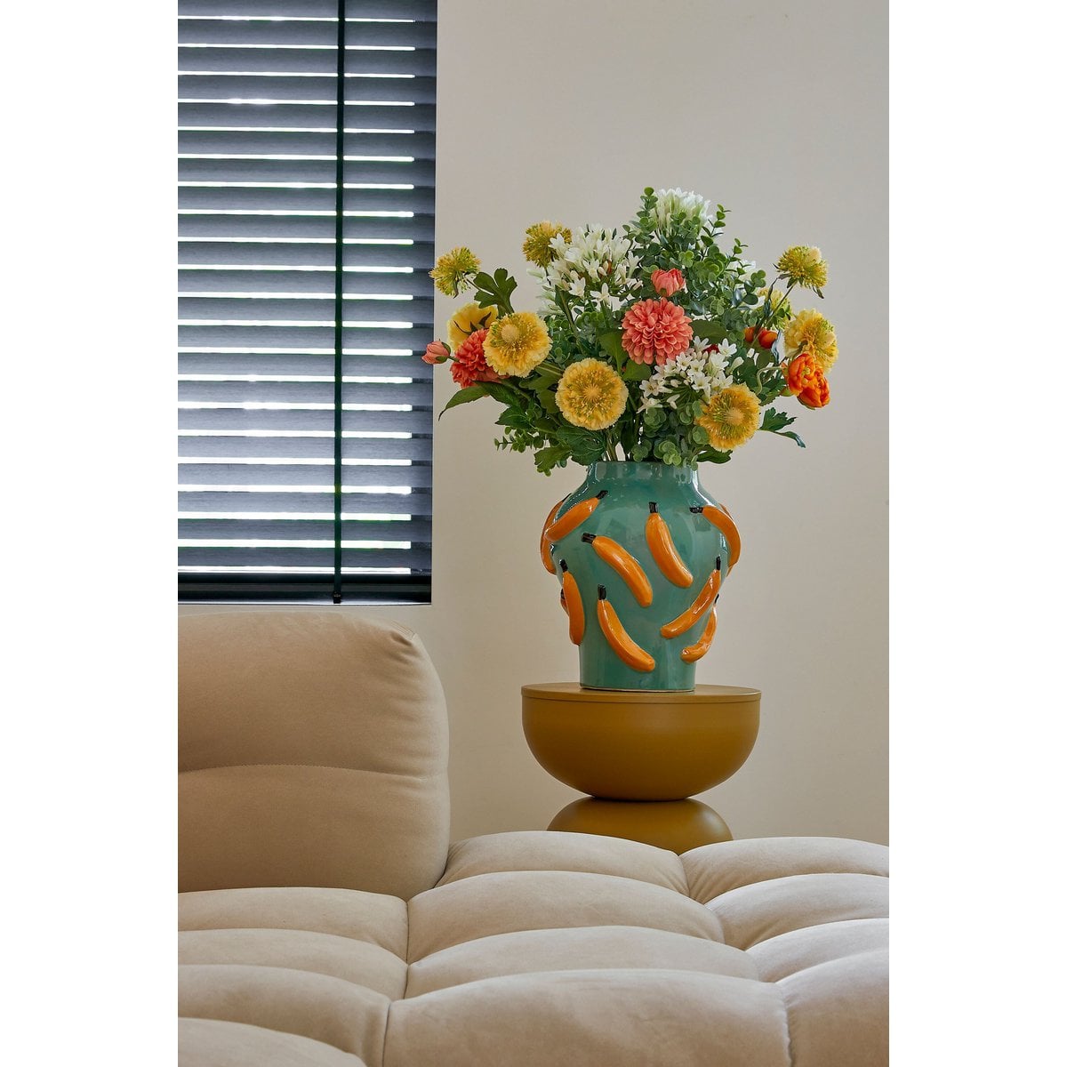 Vase Moza Green