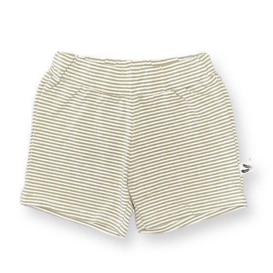 Shorts small stripes sage