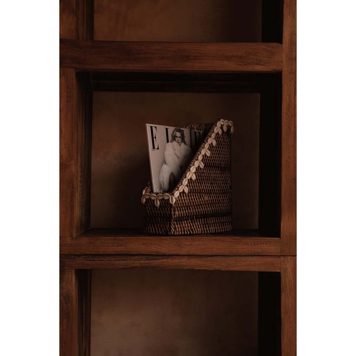 The Shell Edge Organizer - Natural Brown