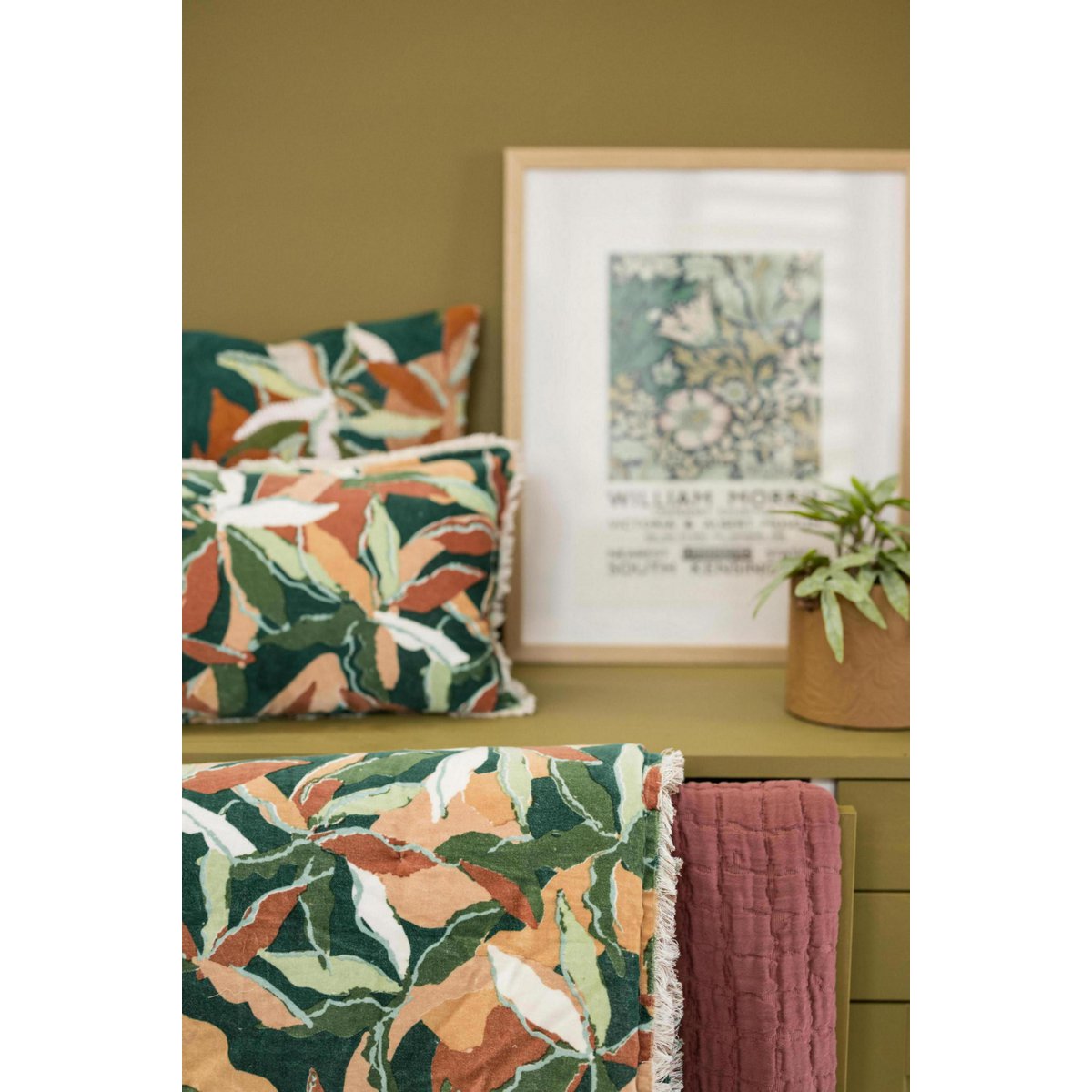 Swami Plaid Siena 130 x 200