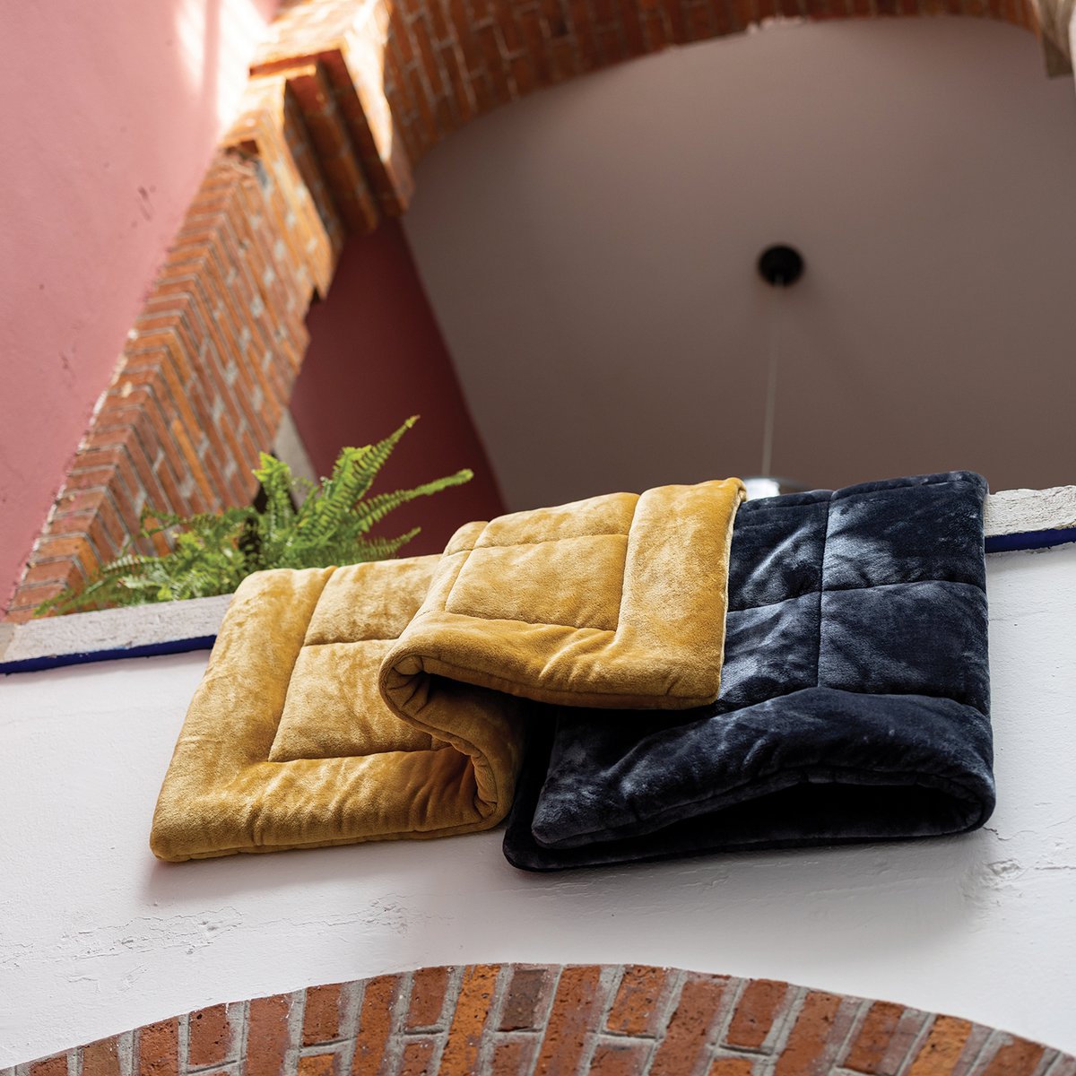 Plaid Betender Ocre 130 x 180