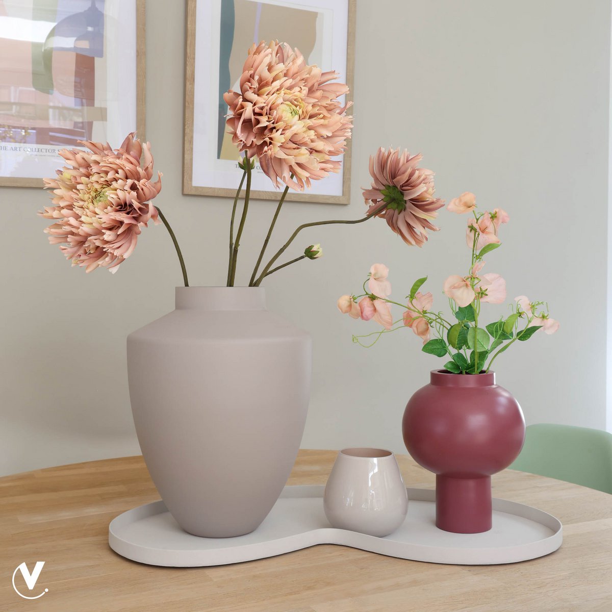 Tray - Villeta Ivory