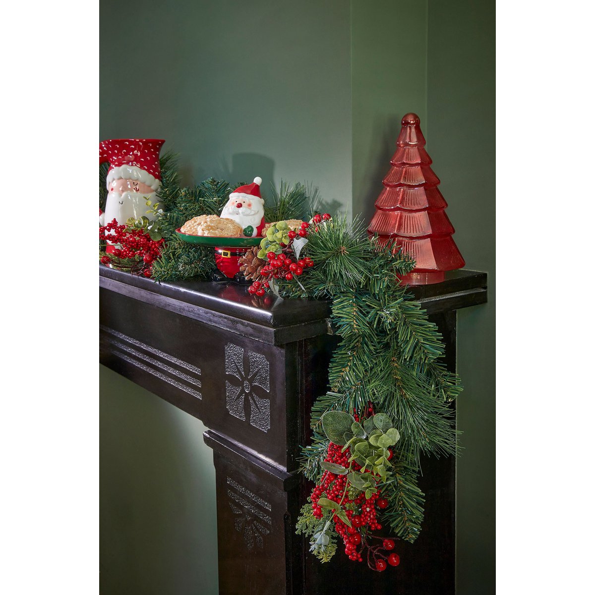 Christmas garland Harvey Red