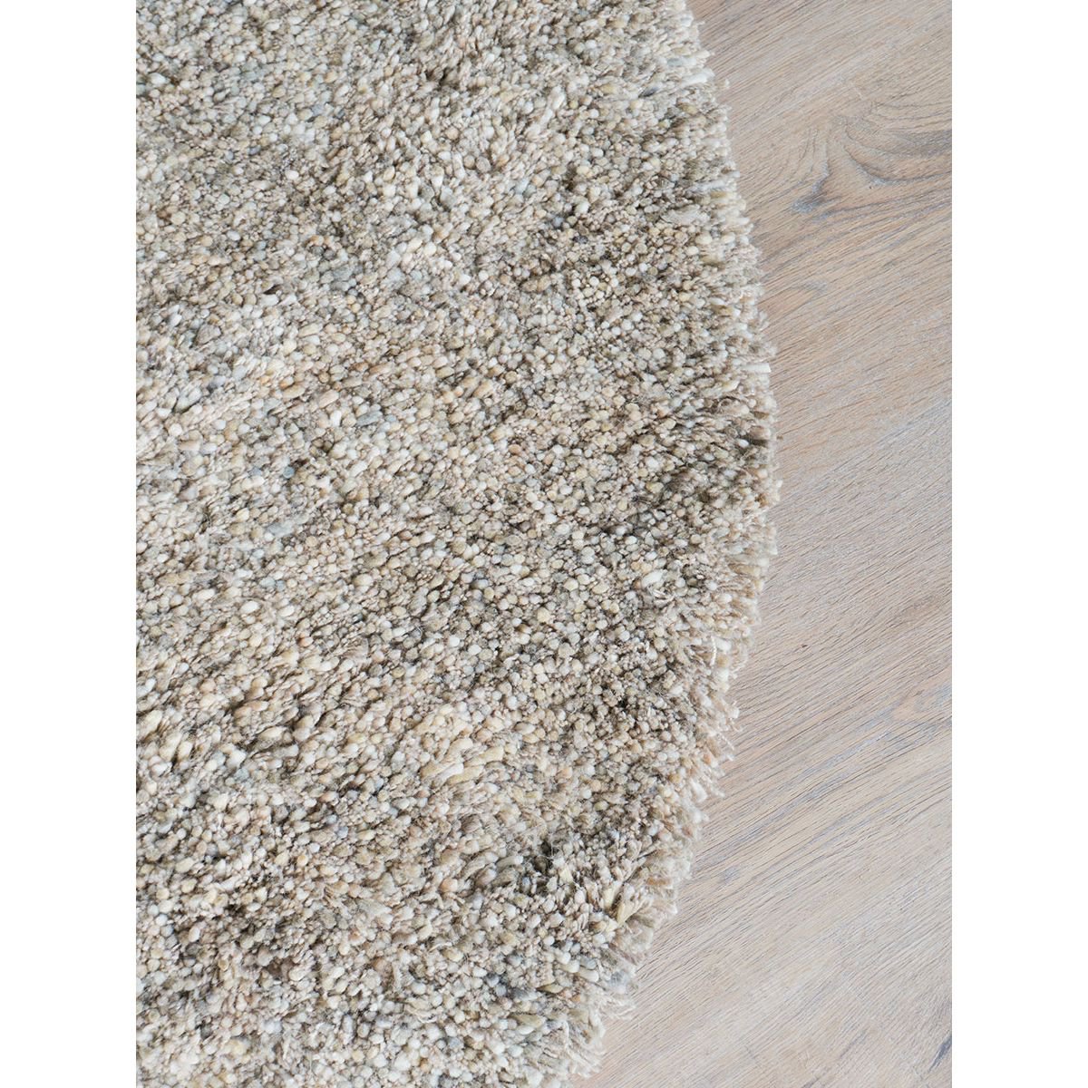 Rug Zumba Beige Round ø160 cm