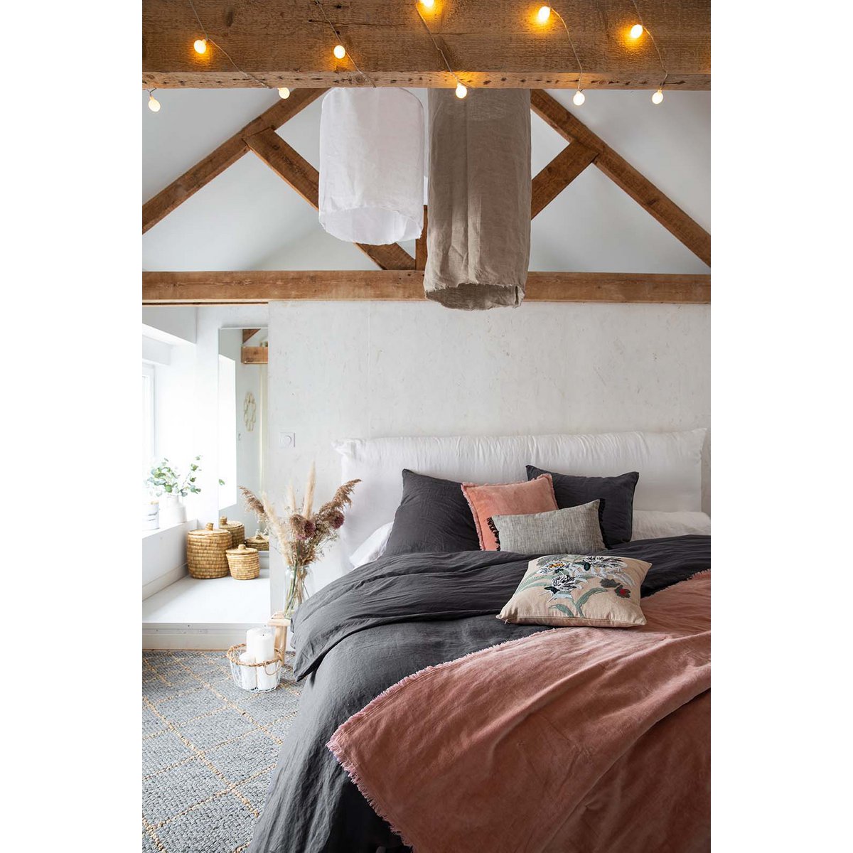 Flat sheet stonewashed Zeff/Zephyr Tonnerre 240 x 300