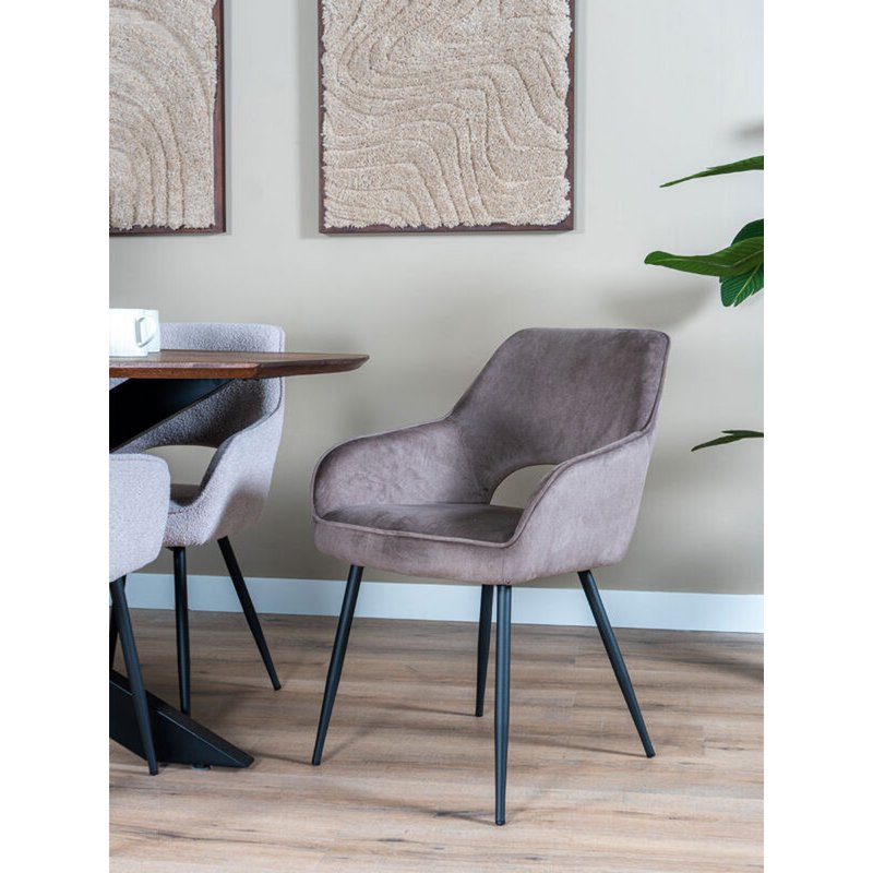 Dining room chair Gina – Ramses – Taupe