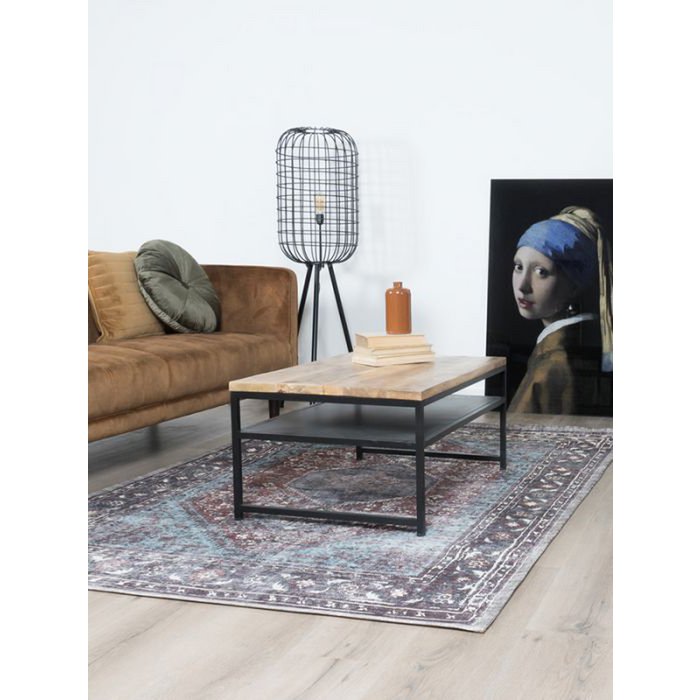 Rug Madel Red / Blue 160 x 230 cm