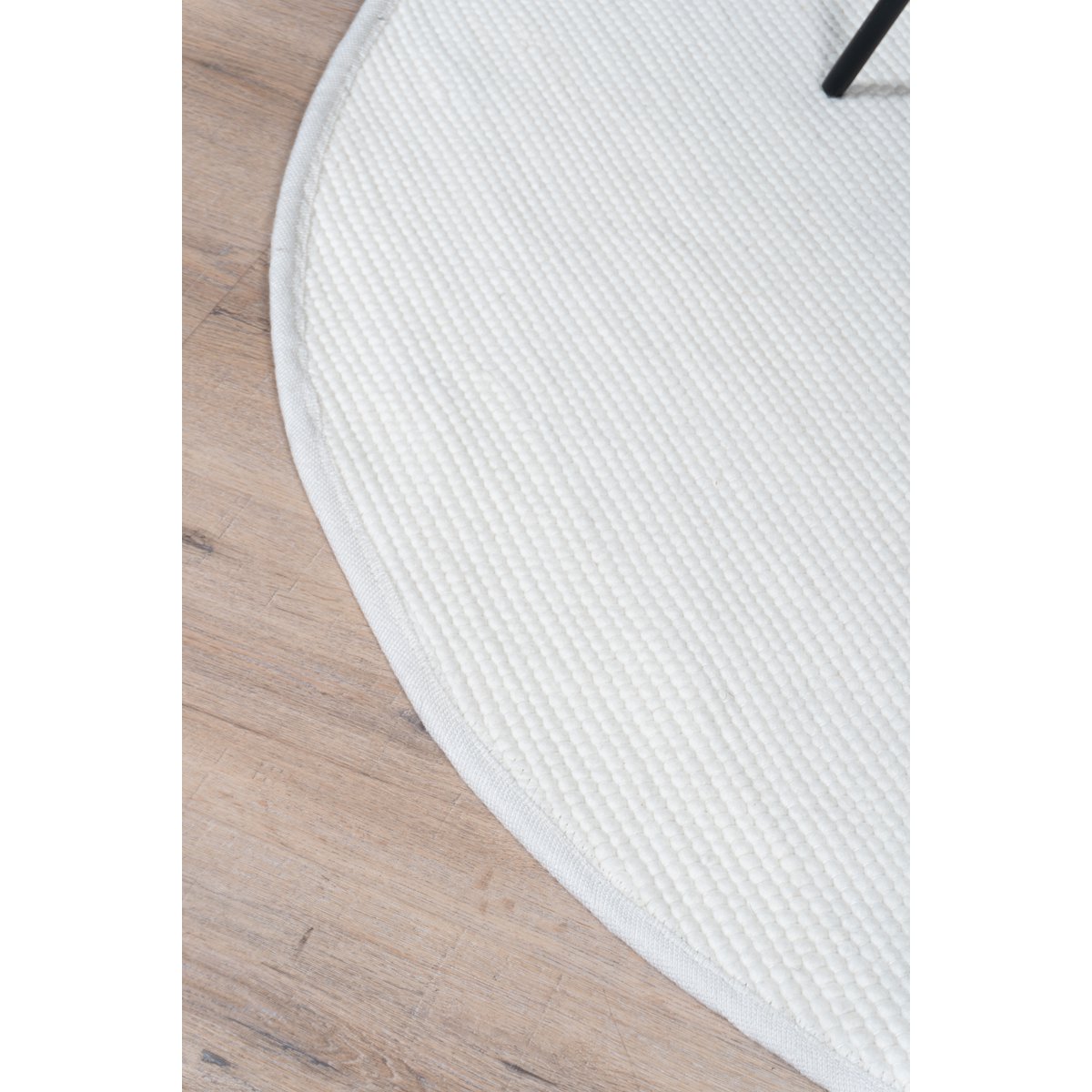 Rug Scott White Round ø200 cm