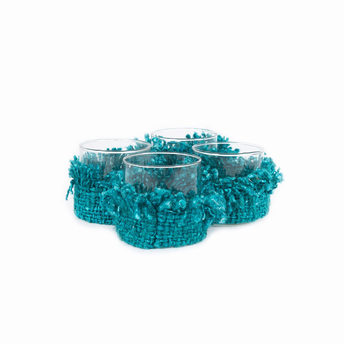 The Oh My Gee Candle Holder - Aqua - S - SET/4