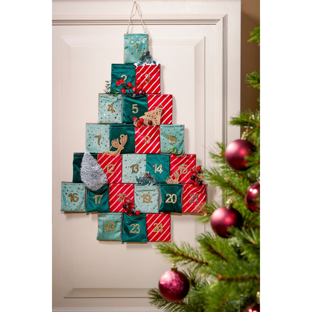 Advent calendar Green
