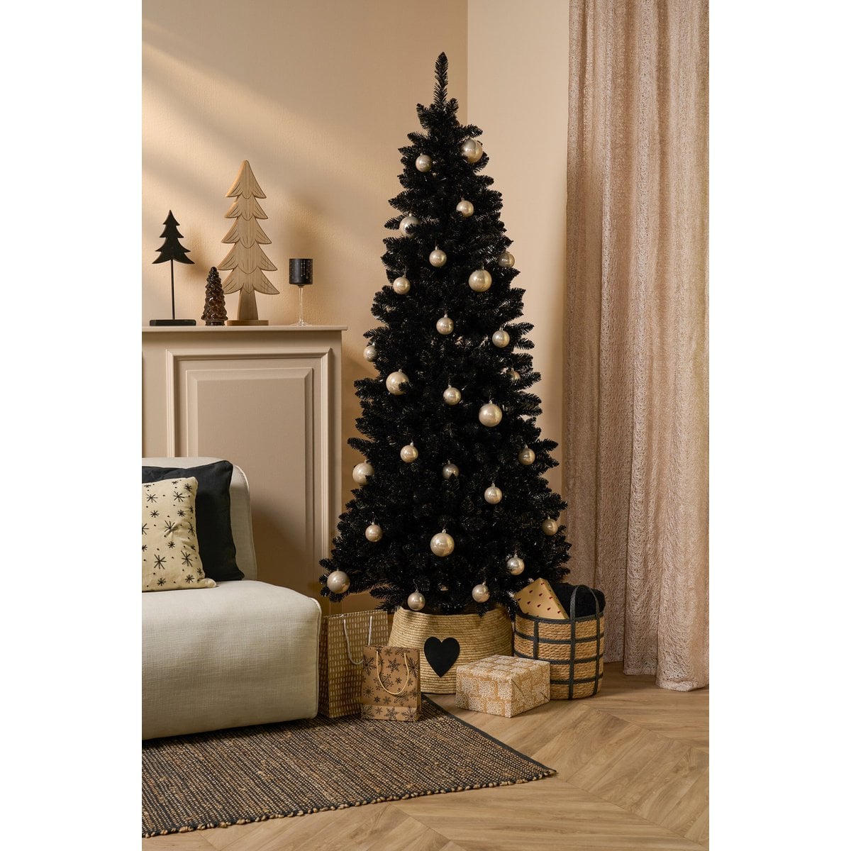 Christmas tree skirt Cream