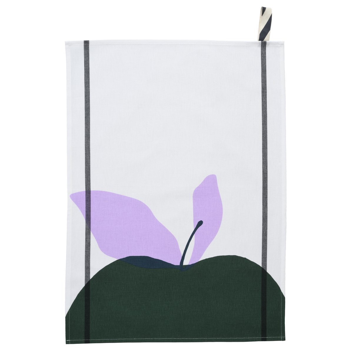 Granny Apple Tea Towel White 50 x 70