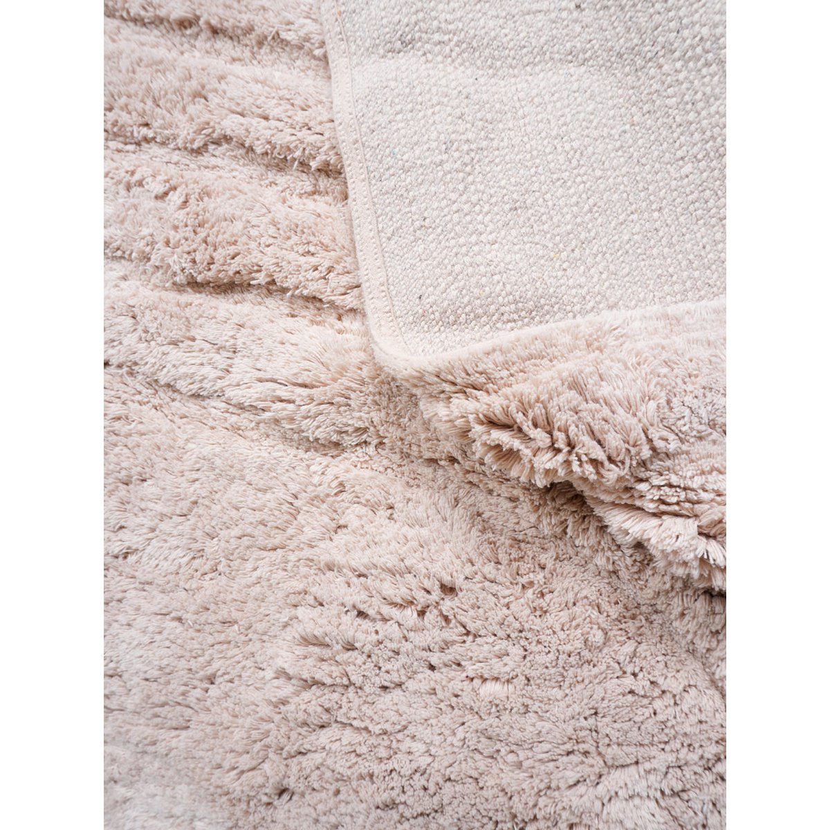 Washable carpet Oliver - Beige 140 x 200 cm