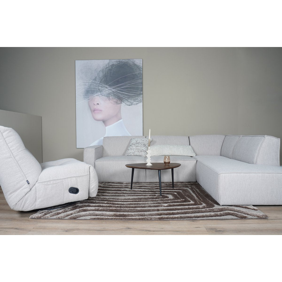 Rug Lima Brown 240 x 340 cm