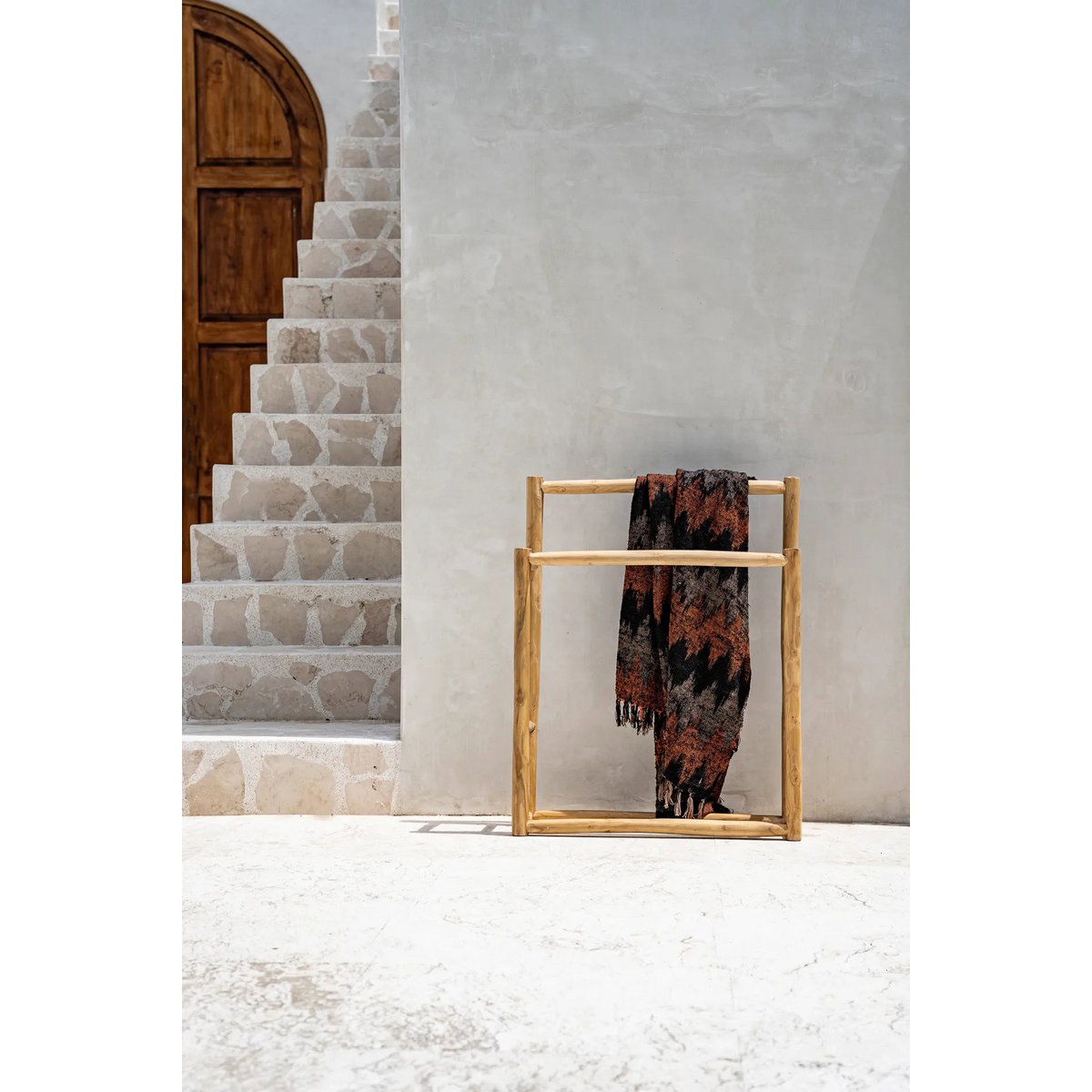 The s'il vous Plaid - Black Orange