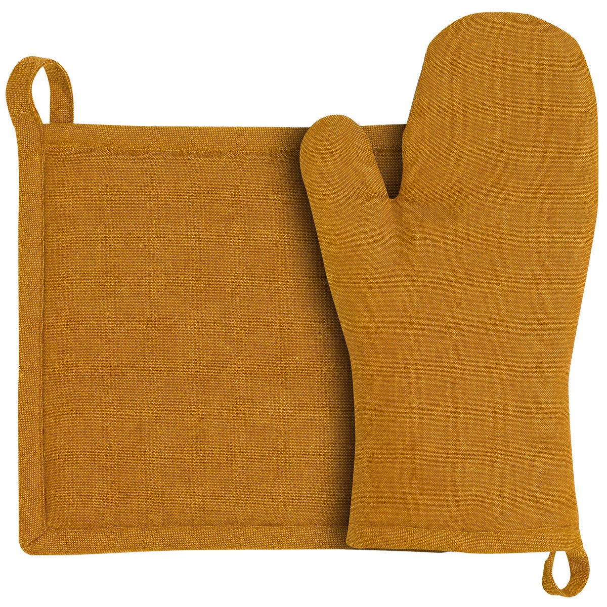 Jona Ambre recycled kitchen glove and potholder set 15 x 30