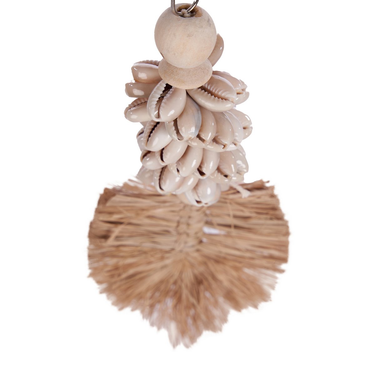 The Komodo Leaf Keychain - Natural