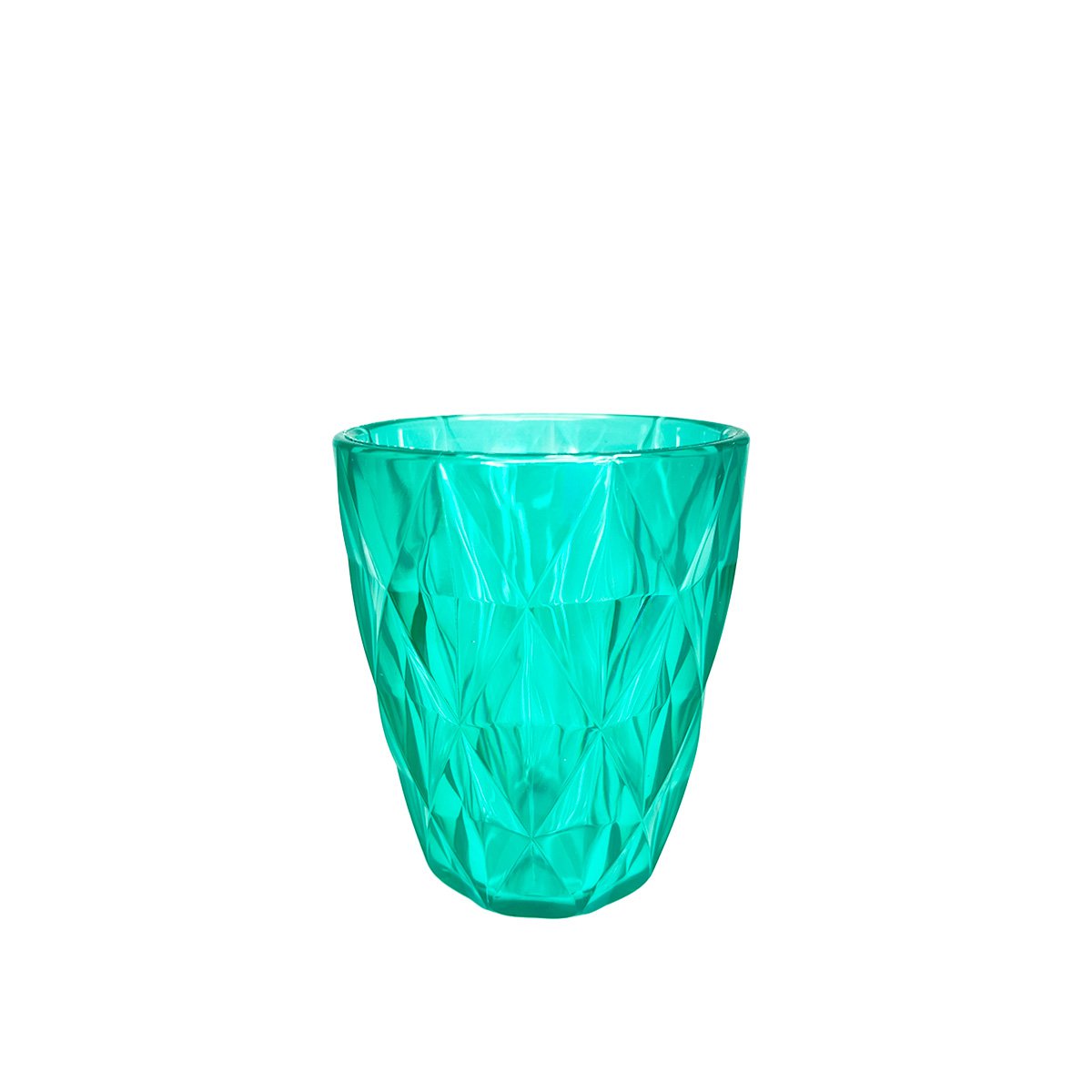 Light green water glasses - set of 6