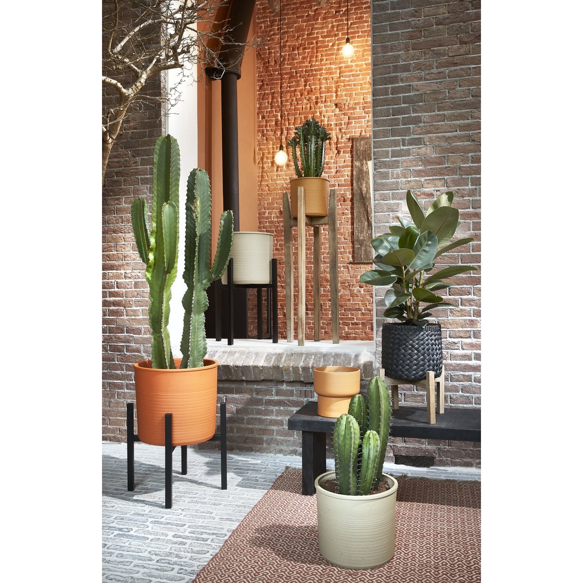 Plant stand Ascot Black