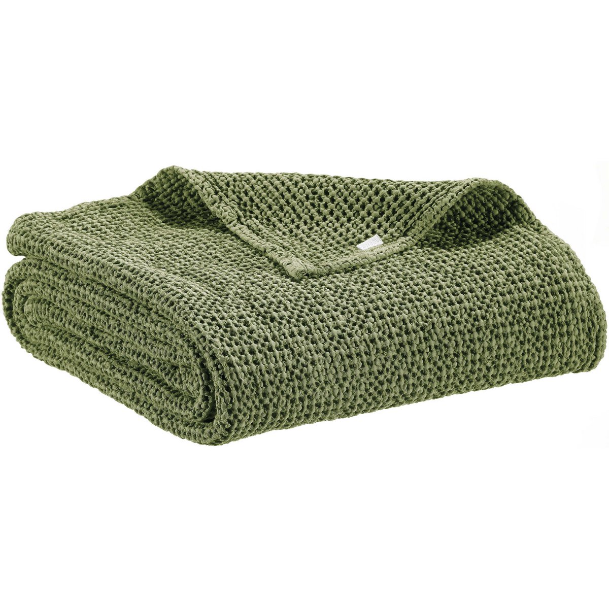 Recycled plaid Maia Eucalyptus 140 x 200