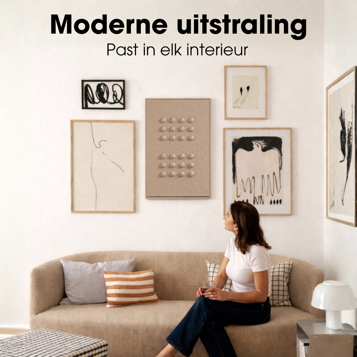 Wall decoration Dark brown
