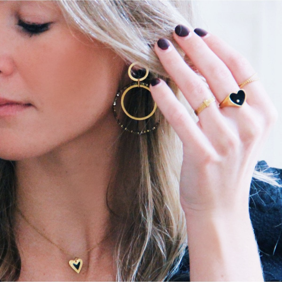 Statement earring "City Chic"