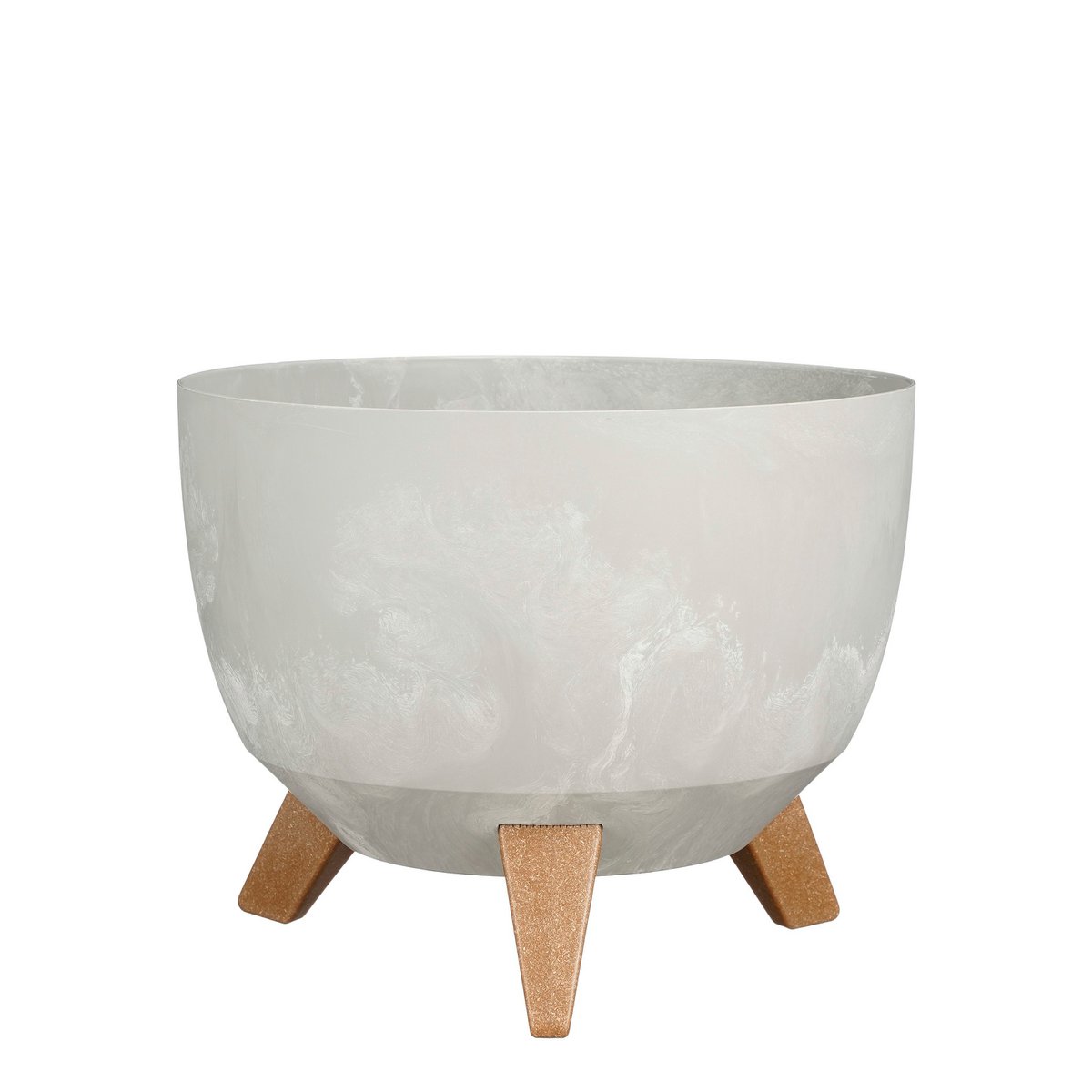 Outdoor planter Doppio Gray