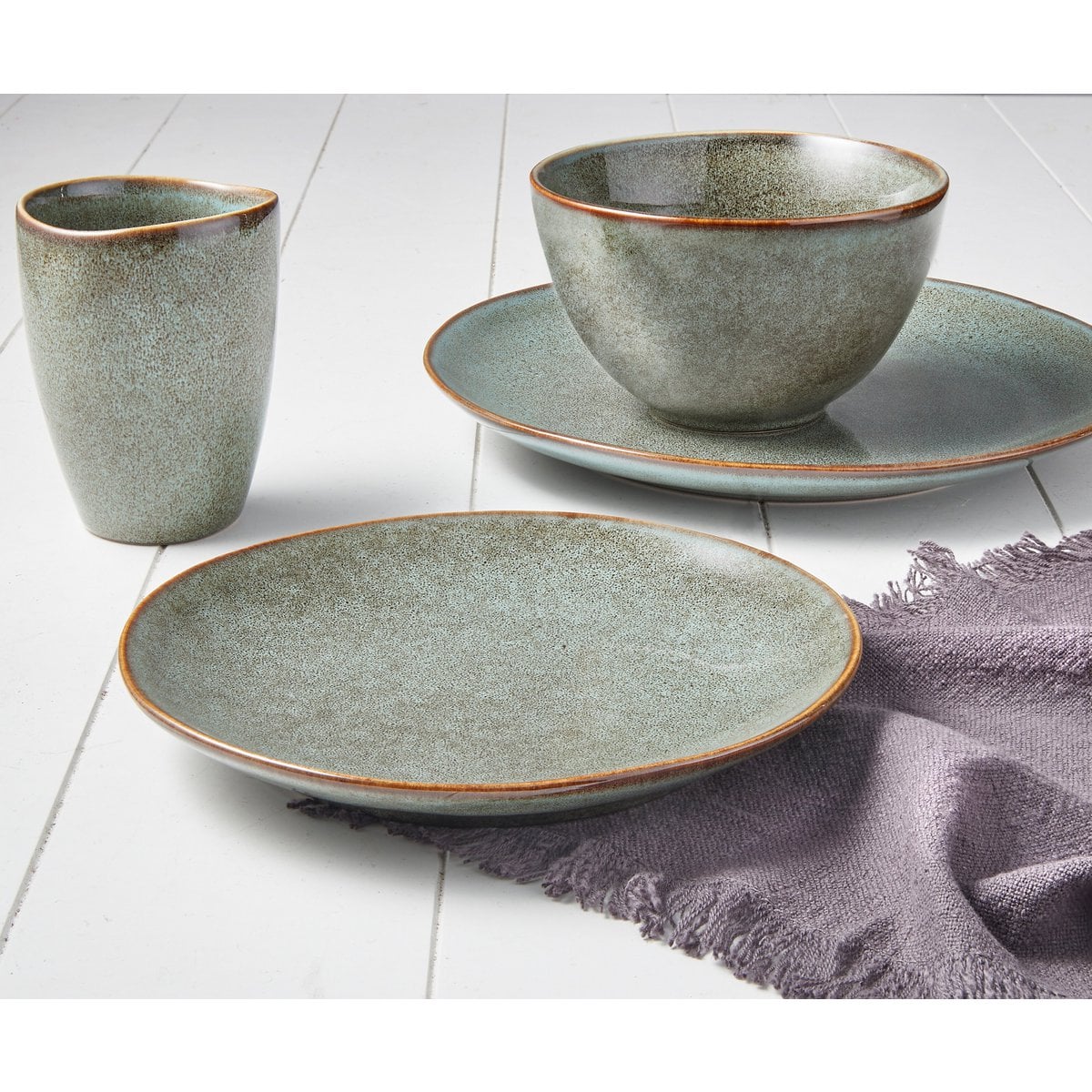 Tableware set Tabo Green