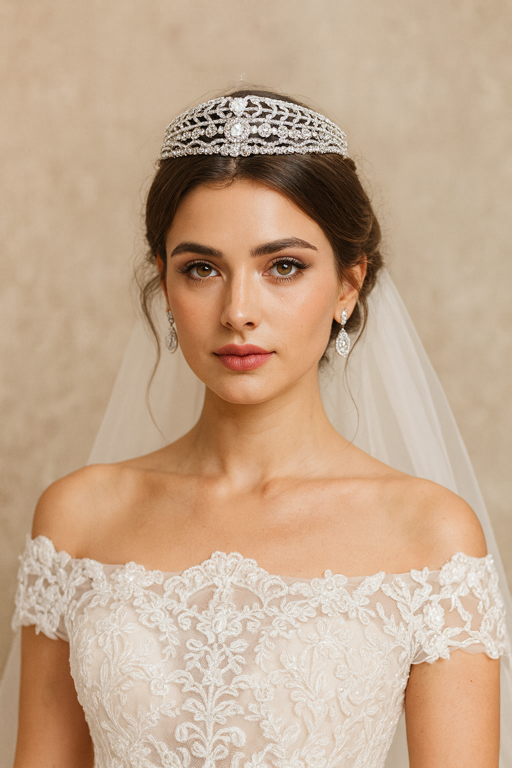 Queen Royal Crown Style Crystal Tiaras