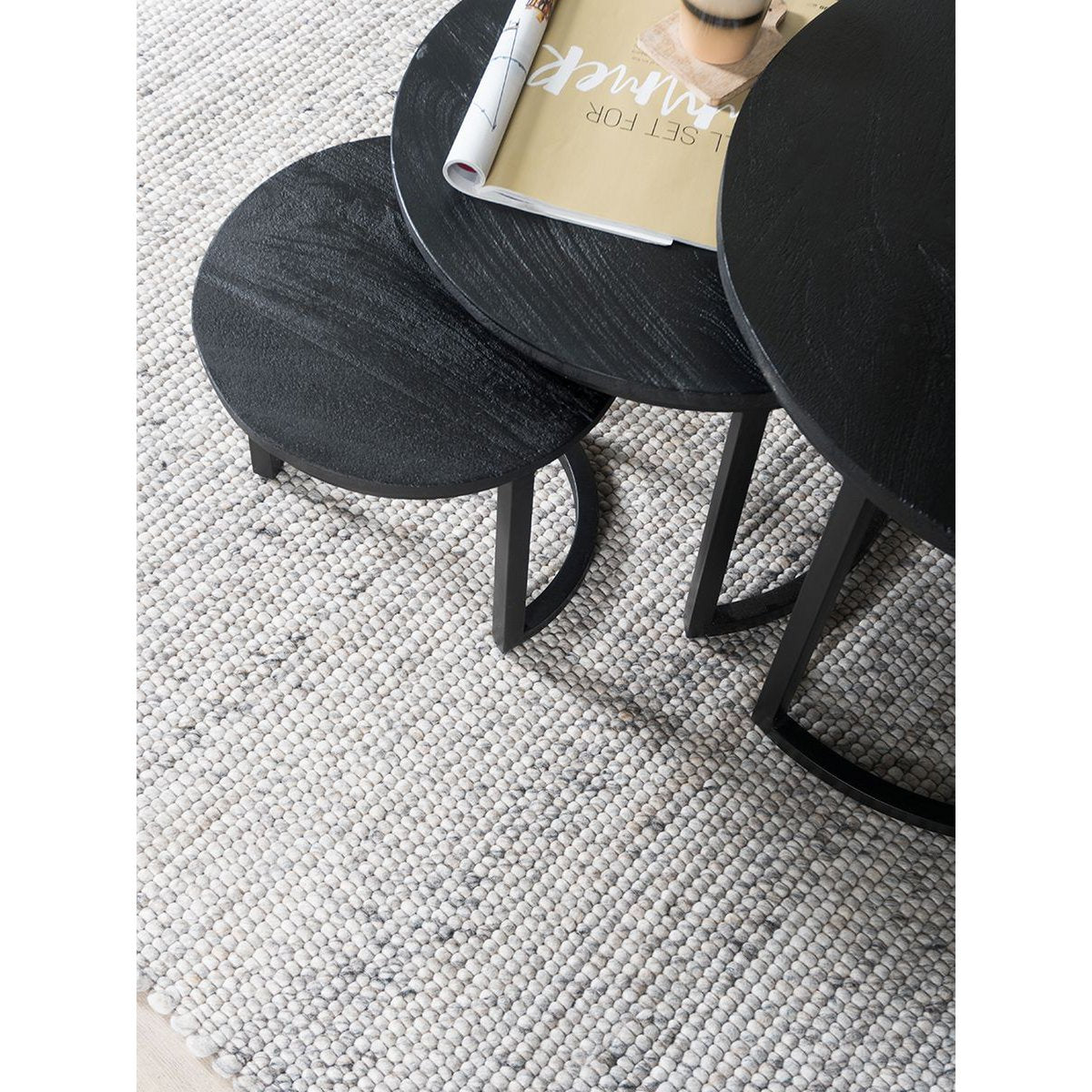 Rug Pebbel 834 - 240 x 340 cm