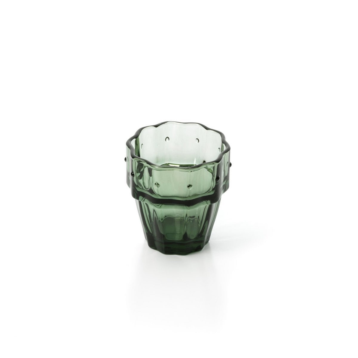 The Stack-a-Cactus Glasses - Green - Set of 4