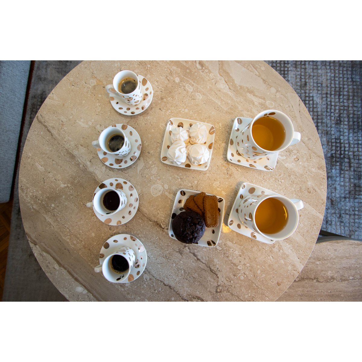 Coffee grain cups - Lot of 4
