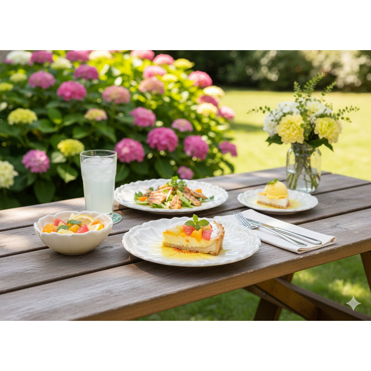 Assiette plate jaune Capri 26x26x3cm