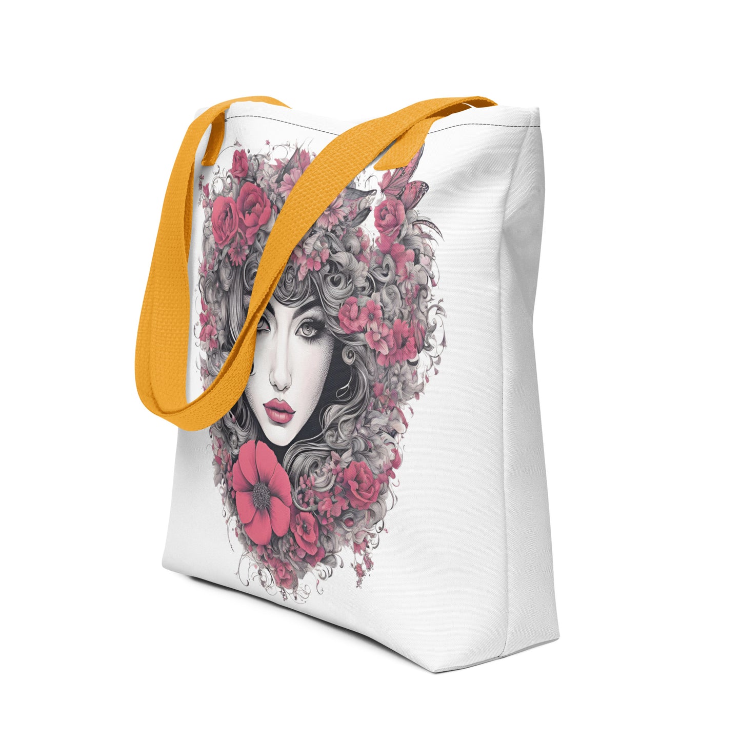 Blossom Embrace Tote Bag