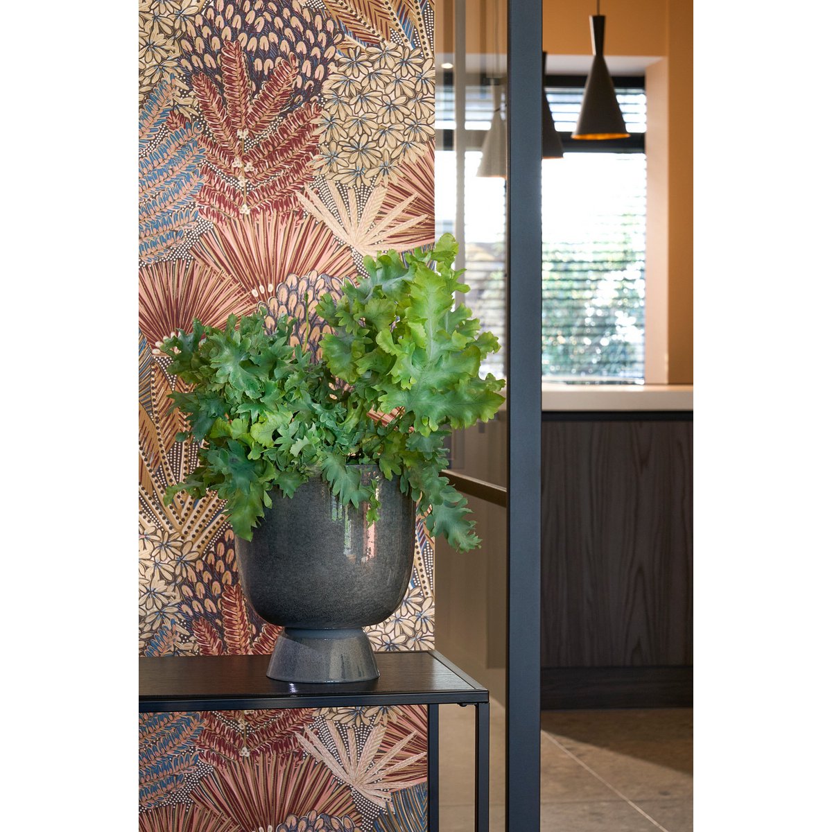 Flowerpot inside James Gray