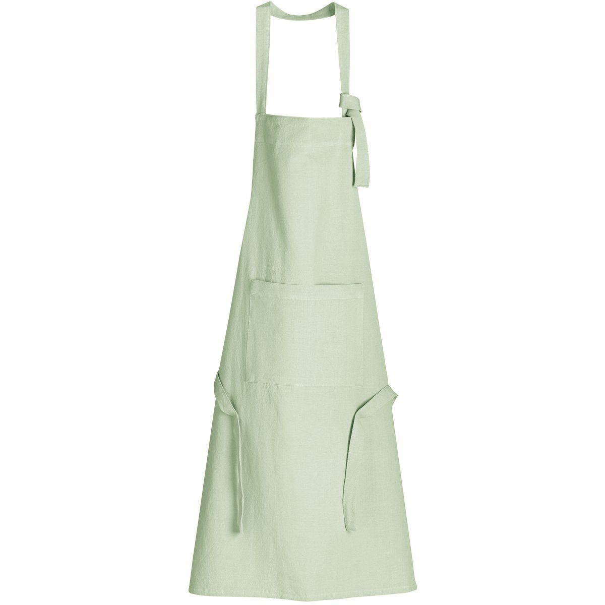 Recycled kitchen apron Ada Celadon 72 x 85