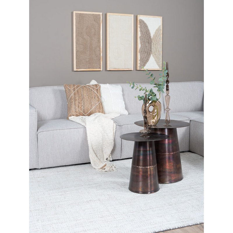 Rug Cross Light Beige – 160 x 230 cm