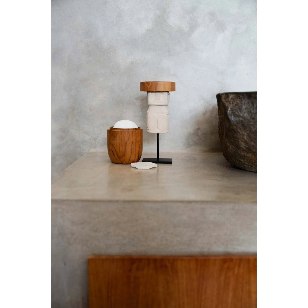 The Sumba Man on Stand