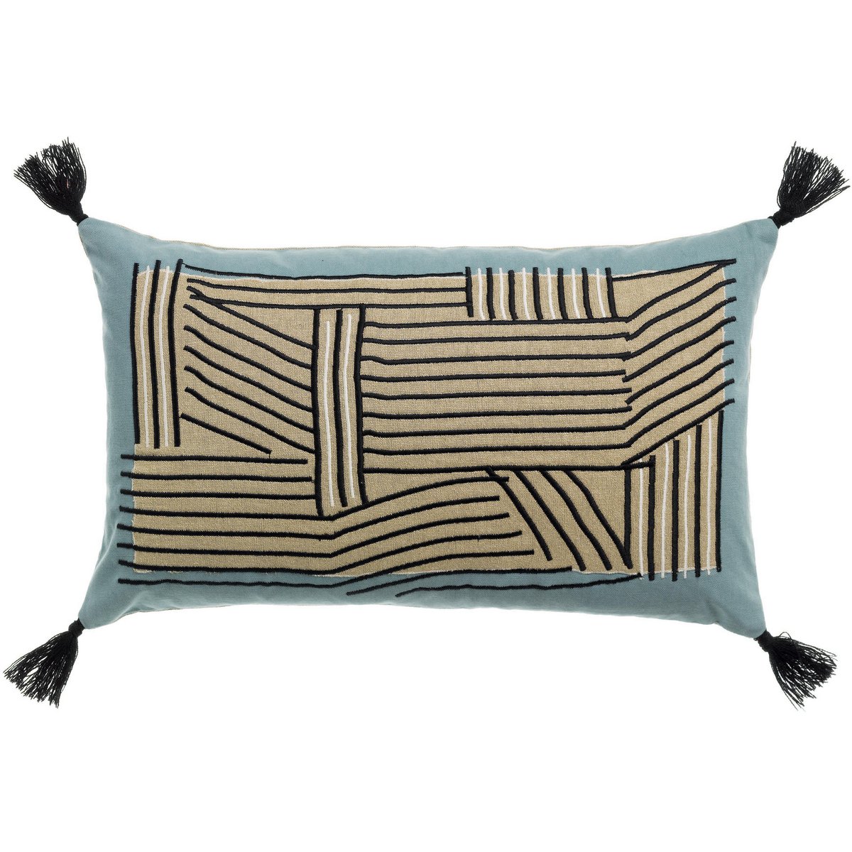 Kori Sky embroidered cushion 30 x 50