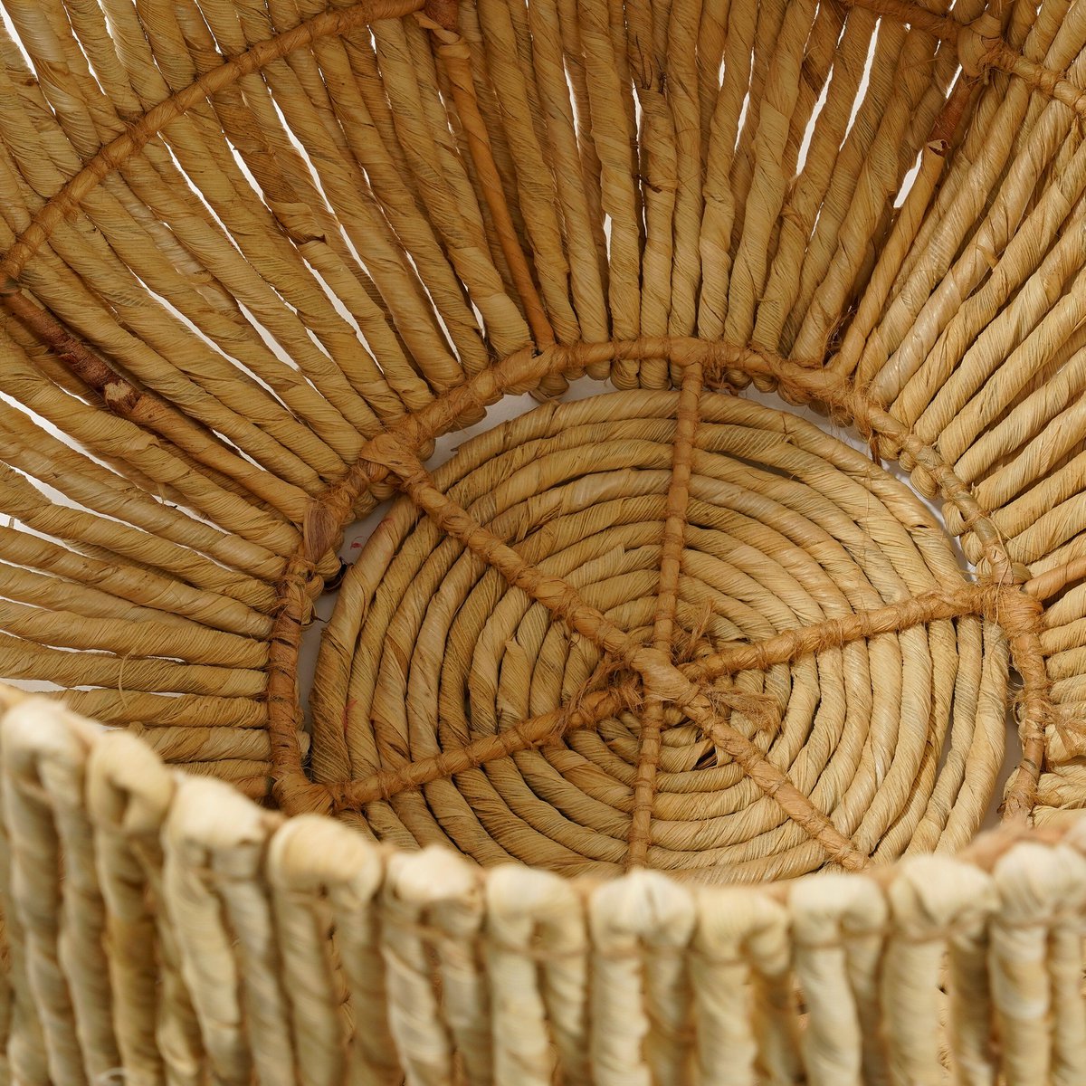 Storage basket set Ronda Light brown